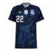 Billiga Argentina Lautaro Martinez #22 Bortatröja Dam VM 2026 Kortärmad